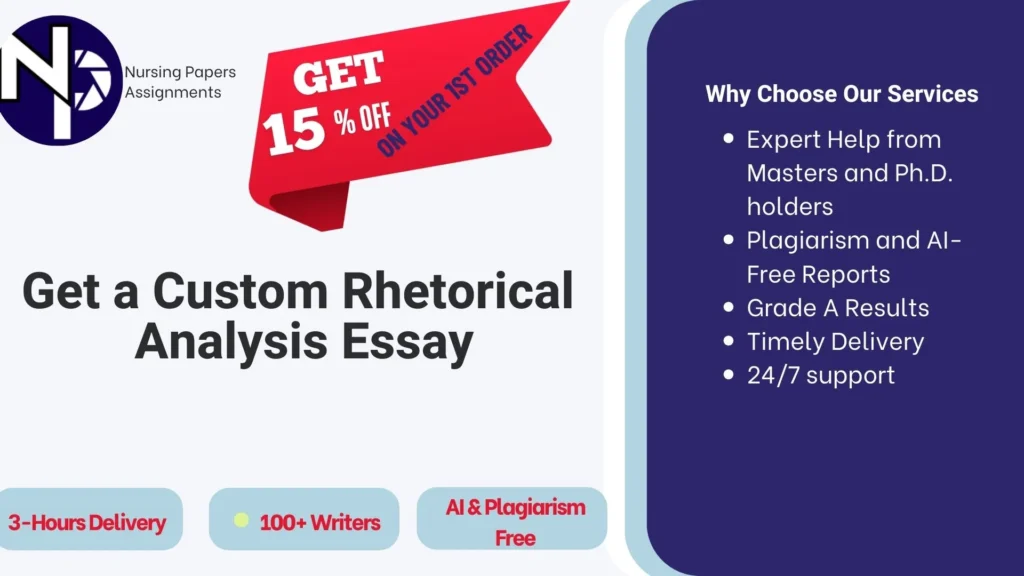 Rhetorical Analysis Essay
